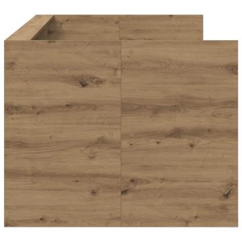 Tagesbett mit Schubladen Kunsthandwerk Eiche Holzwerkstoff