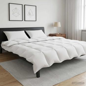 ARDEBO.de - Bettwäsche-Set 2 stk. 220 x 240 cm Sommer 150 gsm Bambusfaser