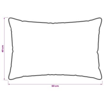 Bettwäsche-Set mit Kissen Weiß 140 x 220 cm Polyester, Bambus