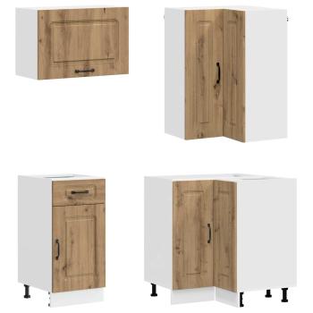 K?cheneinheit KALMAR 8 stk. Artisan-Eiche Holzwerkstoff