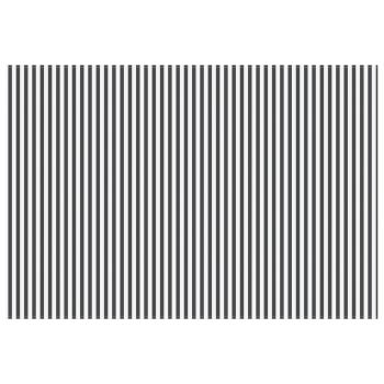 Markisenersatzstoff Anthrazit und Weiß 450 x 300 cm Polyester