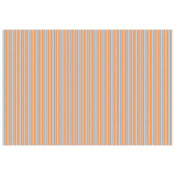 Markisenersatzstoff Blau und Orange 350 x 250 cm Polyester