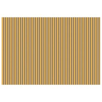 Markisenersatzstoff Orange und Schwarz 400 x 350 cm Polyester
