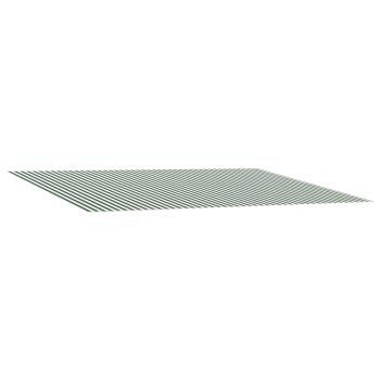 Markisenersatzstoff Grün und Weiß 300 x 250 cm Polyester