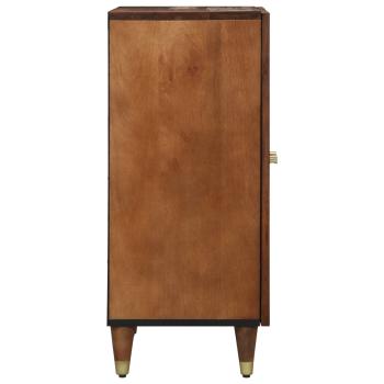 Sideboard Braun 60 x 33 x 75 cm Massivholz Mango