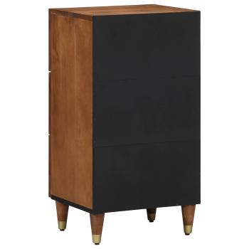 Sideboard mit Schubladen Braun 40 x 33 x 75 cm Massivholz Mango