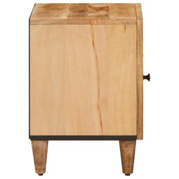 Nachttisch 2 Stk. Braun 40 x 33,5 x 46 cm Massivholz Mango
