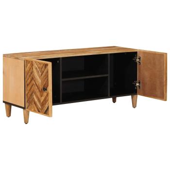 Stauraumschr?nke Braun 105 x 33,5 x 46 cm Massivholz Mango