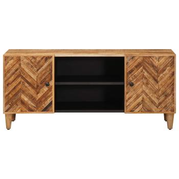 Stauraumschr?nke Braun 105 x 33,5 x 46 cm Massivholz Mango