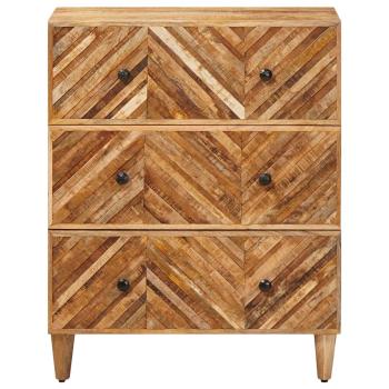 Stauraumschränke Braun 60 x 33,5 x 75 cm Massivholz Mango