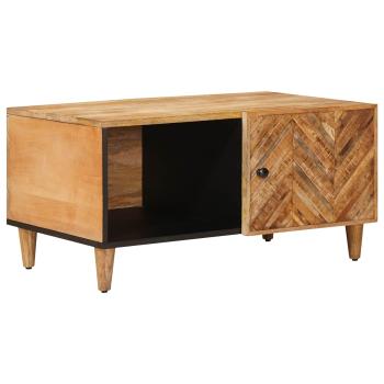 ARDEBO.de - Couchtisch Braun 80 x 50 x 40 cm Massivholz Mango