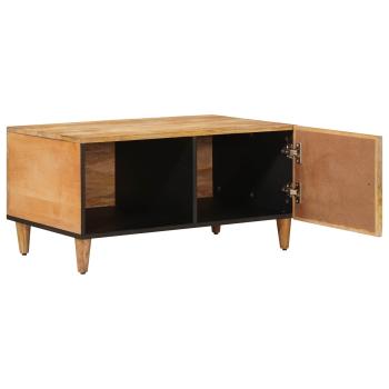 Couchtisch Braun 80 x 50 x 40 cm Massivholz Mango