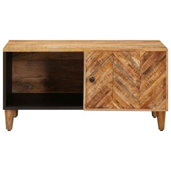 Couchtisch Braun 80 x 50 x 40 cm Massivholz Mango