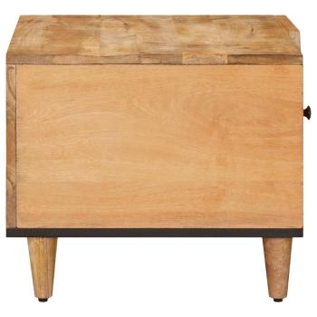 Couchtisch Braun 80 x 50 x 40 cm Massivholz Mango