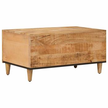 Couchtisch Braun 80 x 50 x 40 cm Massivholz Mango