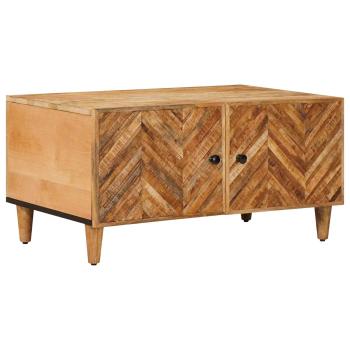 ARDEBO.de - Couchtisch Braun 80 x 50 x 40 cm Massivholz Mango
