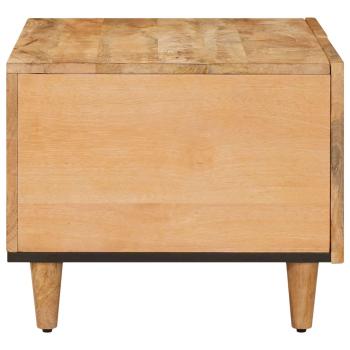 Couchtisch Braun 80 x 50 x 40 cm Massivholz Mango