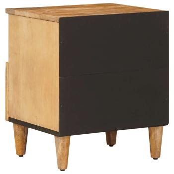 Nachttisch Braun 50 x 33 x 60 cm Massivholz Mango