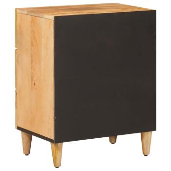 Nachttisch Braun 50 x 33 x 60 cm Massivholz Mango