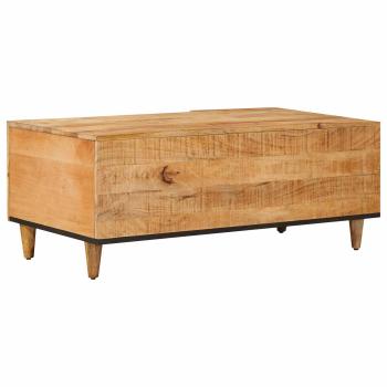 Couchtisch Braun 100 x 54 x 40 cm Massivholz Mango