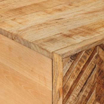 Couchtisch Braun 100 x 54 x 40 cm Massivholz Mango