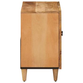 Waschbeckenunterschrank Braun 62 x 33 x 58 cm Massivholz Mango