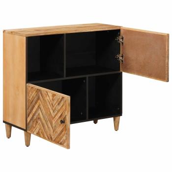 Stauraumschränke Braun 80 x 33,5 x 75 cm Massivholz Mango