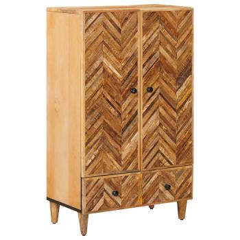 ARDEBO.de - Stauraumschränke Braun 60 x 33,5 x 100 cm Massivholz Mango
