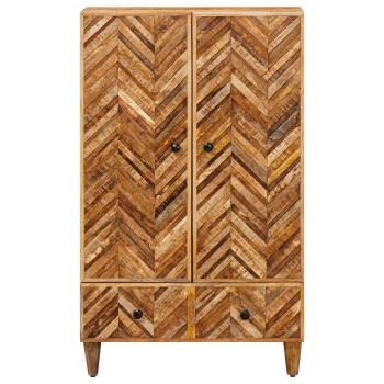 Stauraumschränke Braun 60 x 33,5 x 100 cm Massivholz Mango