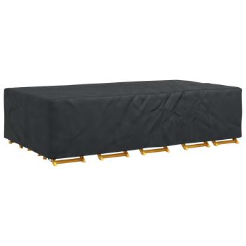 Möbelbezug Uni Schwarz 305 x 190 x 85 cm 420D