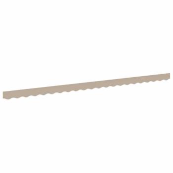 Ersatzvolant für Markise für 5 m Beige Polyester