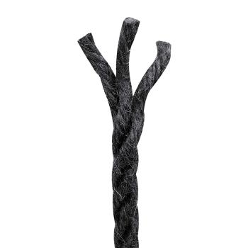 Juteschnur 4 mm Schwarz 100% Tossa Jute
