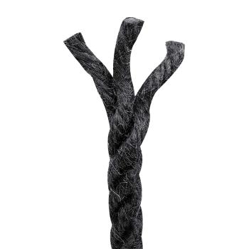 Juteseil 8 mm Schwarz 100% Tossa Jute