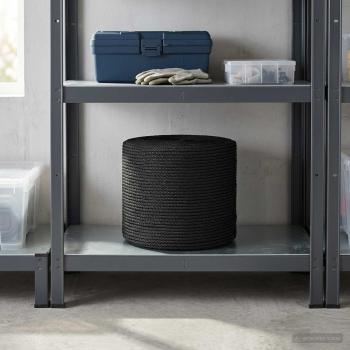 ARDEBO.de - Juteseil 8 mm Schwarz 100% Tossa Jute