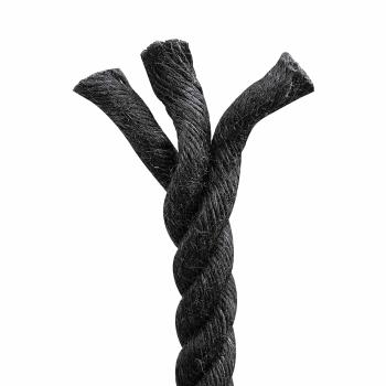Juteseil 16 mm Schwarz 100% Tossa Jute