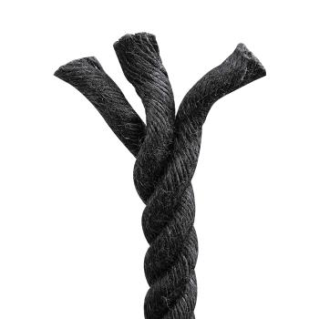 Juteseil 20 mm Schwarz 100% Tossa Jute