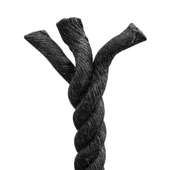 Juteseil 24 mm Schwarz 100% Tossa Jute
