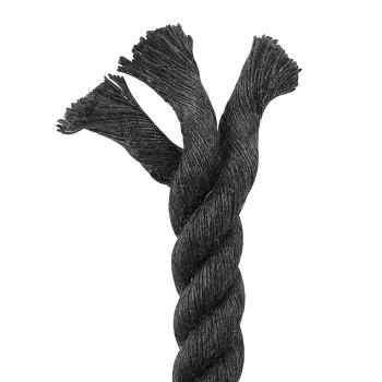Juteseil 36 mm Schwarz 100% Tossa Jute