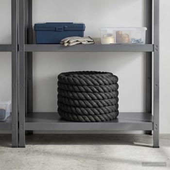 ARDEBO.de - Juteseil 50 mm Schwarz 100% Tossa Jute
