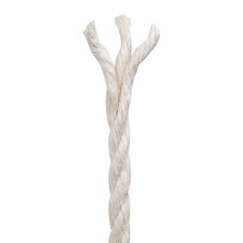 Juteschnur 10 stk. 2 mm Weiß 100% Tossa Jute