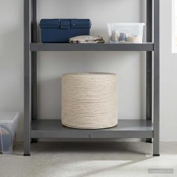 ARDEBO.de - Juteseil 8 mm Weiß 100% Tossa Jute
