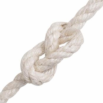 Juteseil 8 mm Weiß 100% Tossa Jute