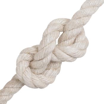 Juteseil 10 mm Weiß 100% Tossa Jute