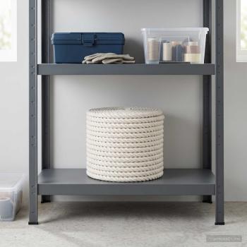 ARDEBO.de - Juteseil 10 mm Weiß 100% Tossa Jute