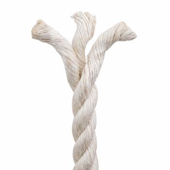Juteseil 10 mm Weiß 100% Tossa Jute