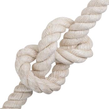 Juteseil 20 mm Weiß 100% Tossa Jute