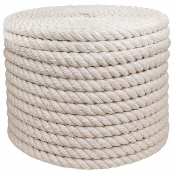 ARDEBO.de - Juteseil 24 mm Weiß 100% Tossa Jute