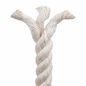 Juteseil 240 mm 50 m Weiß 100% Tossa Jute