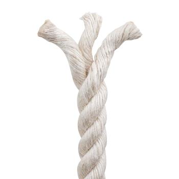 Juteseil 30 mm Weiß 100% Tossa Jute