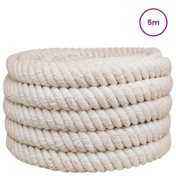 Juteseil 36 mm Weiß 100% Tossa Jute